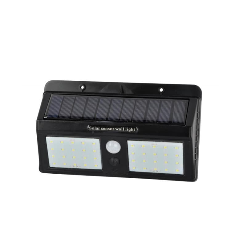 Aplica LED perete cu panou solar 20W