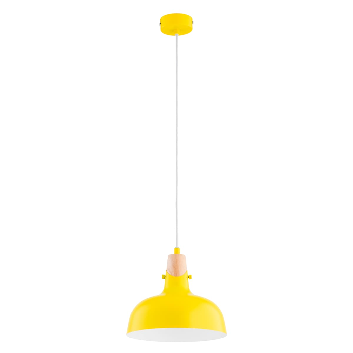Lustra Pendul Alfa Solo Gem Yellow 1xE27