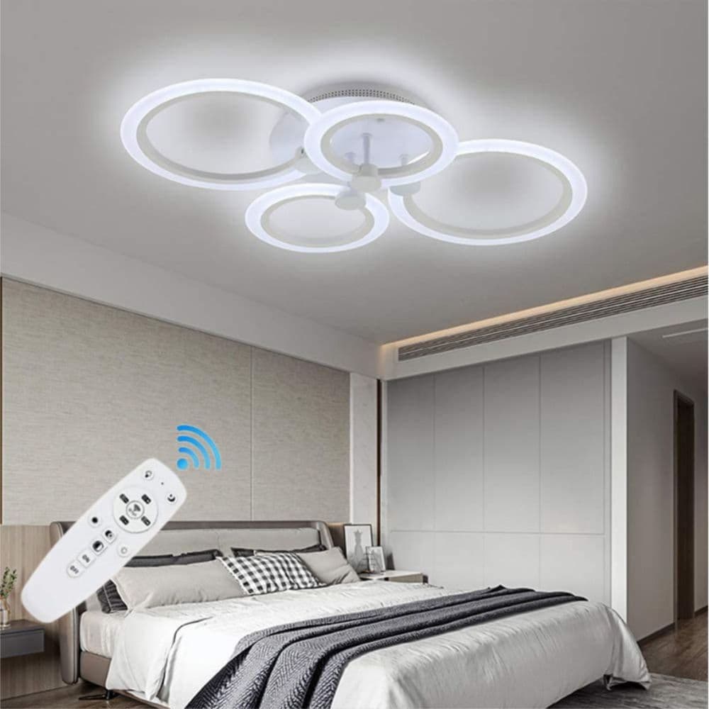 Lustre led cu telecomanda